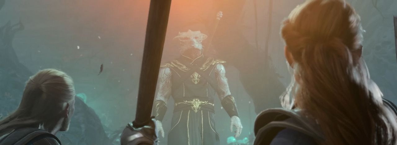 W Baldur's Gate 3 możecie dodać do drużyny potomka starego znajomego z pierwszej części, źródło grafiki: YouTube/Larian Studios.