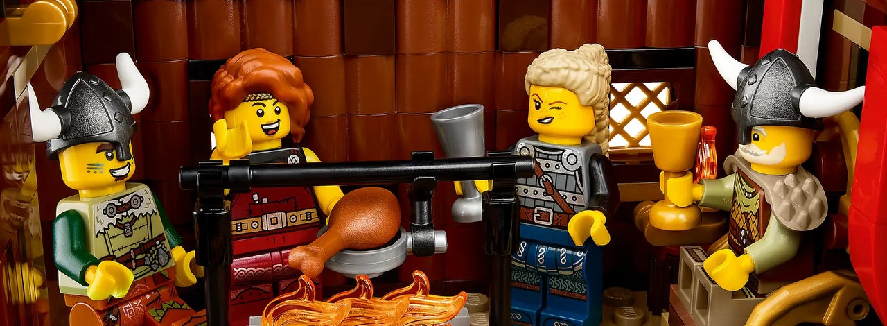 LEGO wypuściło nowy zestaw dla wszystkich fanów wikingów, źródło grafiki: LEGO.