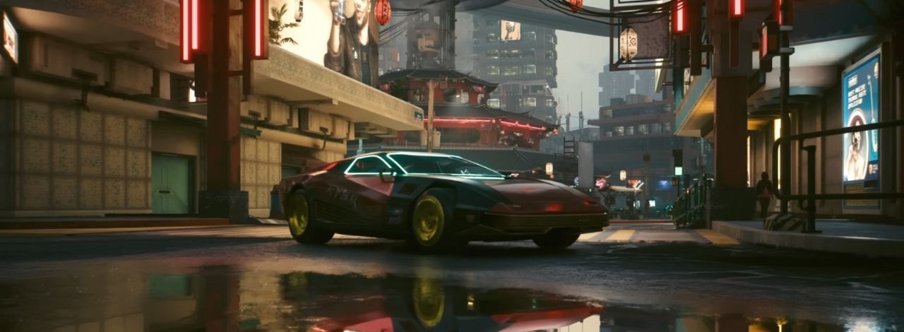 Fan Cyberpunka 2077 znalazł sposób na immersję absolutną. Wystarczy stanowisko godne symulatorów wyścigowych, źródło grafiki: CD Projekt RED.