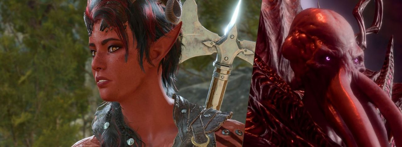 Więcej graczy BG3 przespało się z mackowatym i problematycznym bohaterem niż z uwielbianą Karlach, źródło grafiki: Larian Studios.