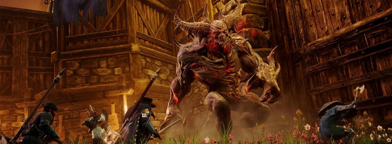 Popularne niegdyś MMO Amazona przeżywa renesans. Powróciły kolejki, a twórcy otwierają dodatkowe serwery, źródło grafiki: Steam/Amazon Games.