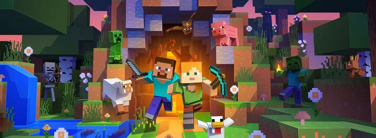 Miliony bloków i projekt wyglądający jak dzieło szaleńca. Gracz Minecrafta dzieli się swoją pracą, a fani pytają „dlaczego”, źródło grafiki: Mojang Studios.