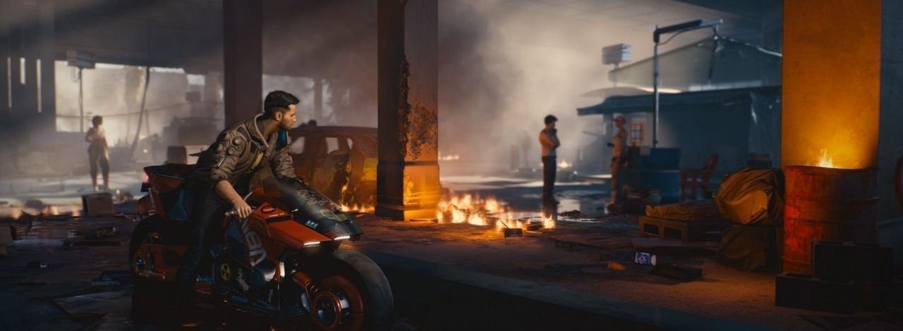 Uruchamiając tryb fotograficzny w Cyberpunku 2077 możecie odkryć kreatywną sztuczkę twórców, źródło grafiki: CD Projekt RED.