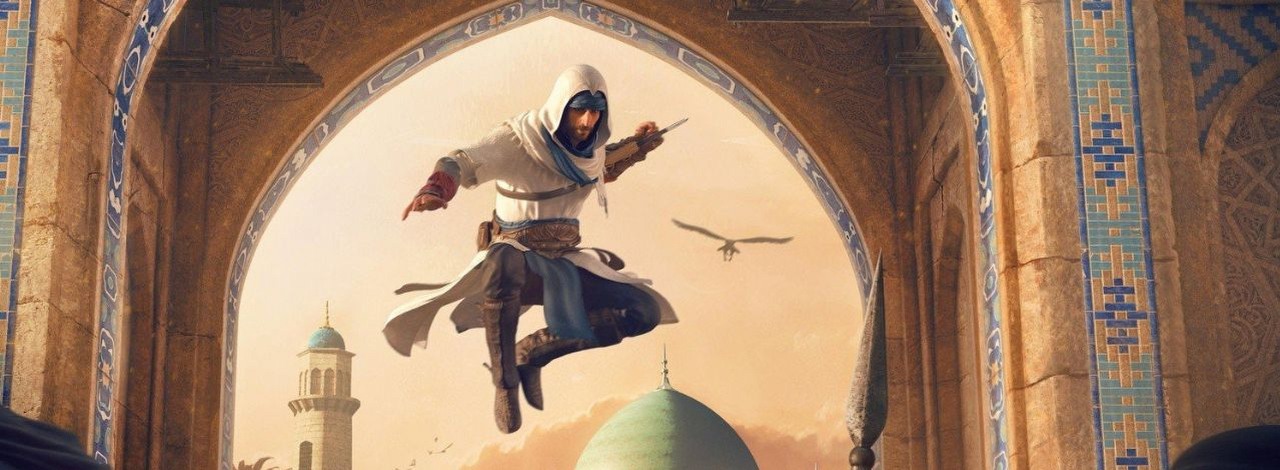 Fani odkopali niewykorzystaną scenę z AC Mirage. Zabiera nas nie w przeszłość, lecz przyszłość, źródło grafiki: Ubisoft.