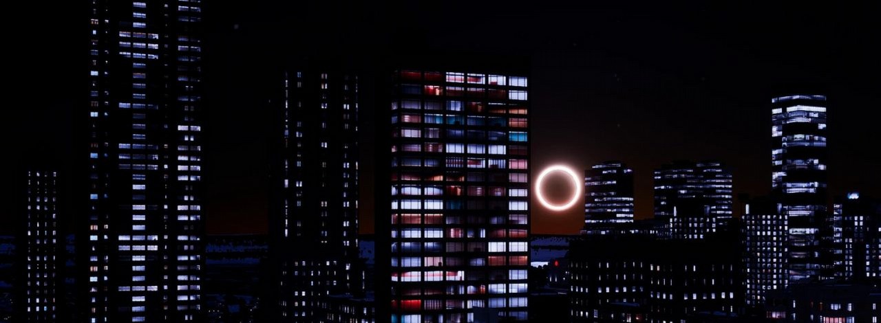 W Cities Skylines 2 spotkamy nie tylko zjawiska pogodowe. Gra obejmuje też te kosmiczne, źródło grafiki: Reddit/LeDerpLegend.