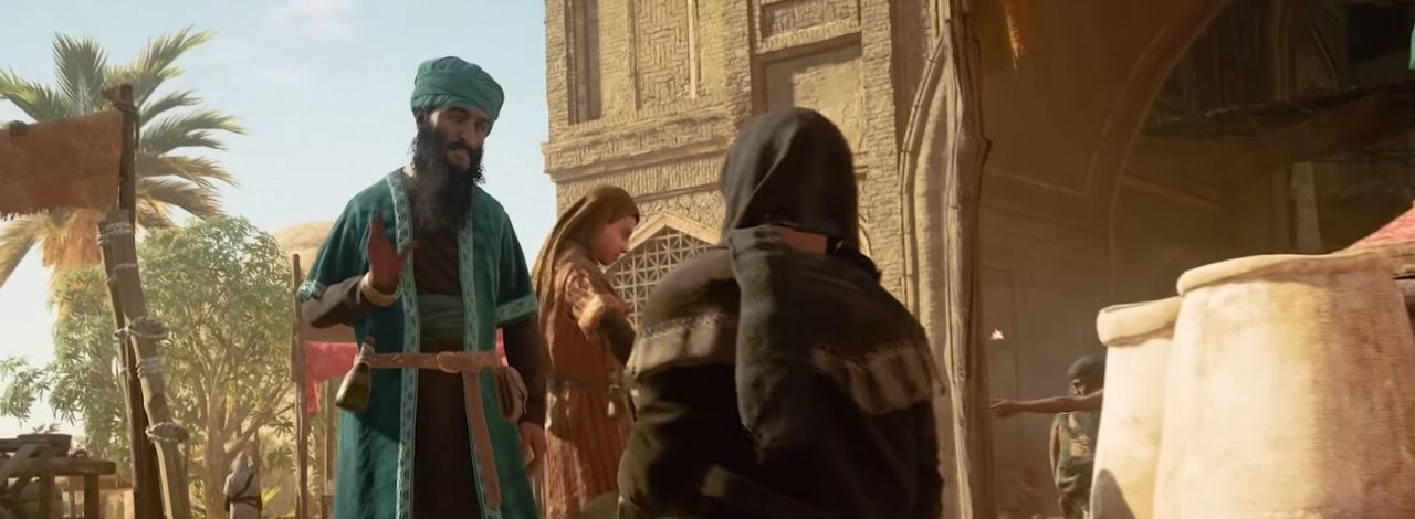 Na ulicach Bagdadu w AC Mirage znajdziecie detal odnoszący się do tradycji trwającej od ponad 1000 lat, źródło grafiki: Ubisoft.