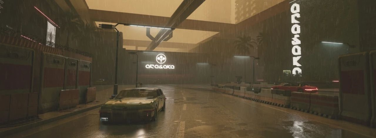 DLC do Cyberpunka 2077 mogło być większe? Gracz dostał się do wielkiej lokacji, która prawdopodobnie miała być częścią dodatku, źródło grafiki: CD Projekt RED.