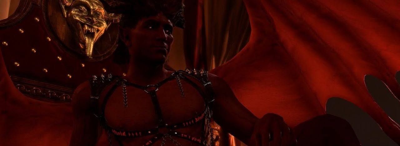 Gracze odszyfrowali tajemniczy napis ze stroju Haarlepa w Baldur's Gates 3. O tym twórcy też pomyśleli, źródło grafiki: Larian Studios.