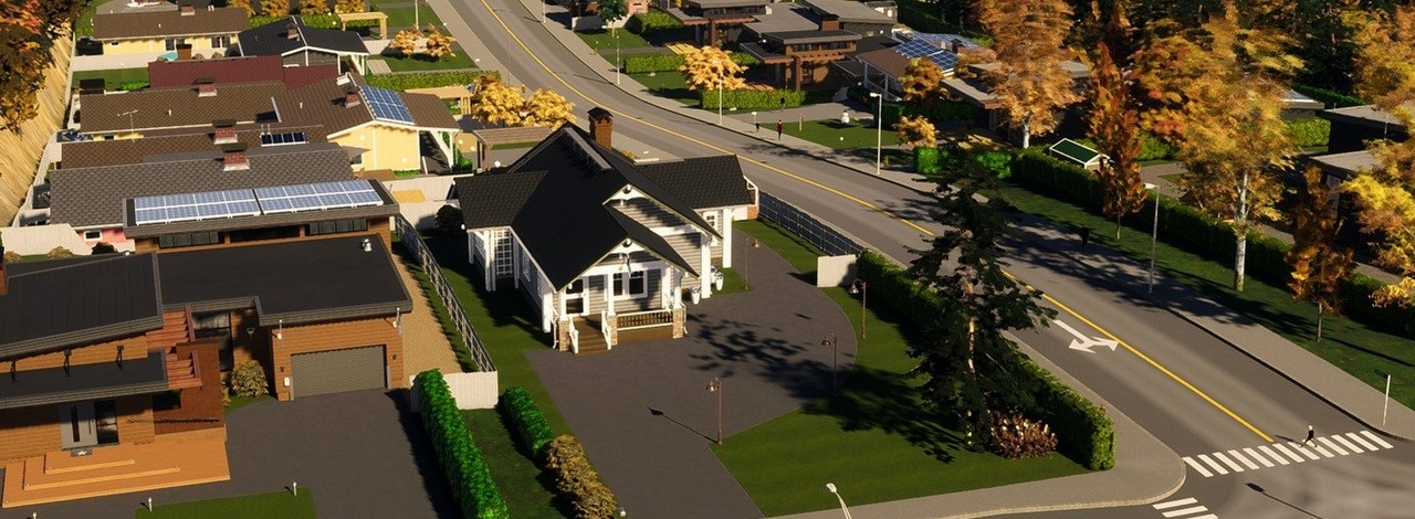 Cities Skylines 2 poszło w „depresyjny realizm”? Gracze zauważyli dołujący detal, źródło grafiki: Colossal Order / Paradox Interactive.