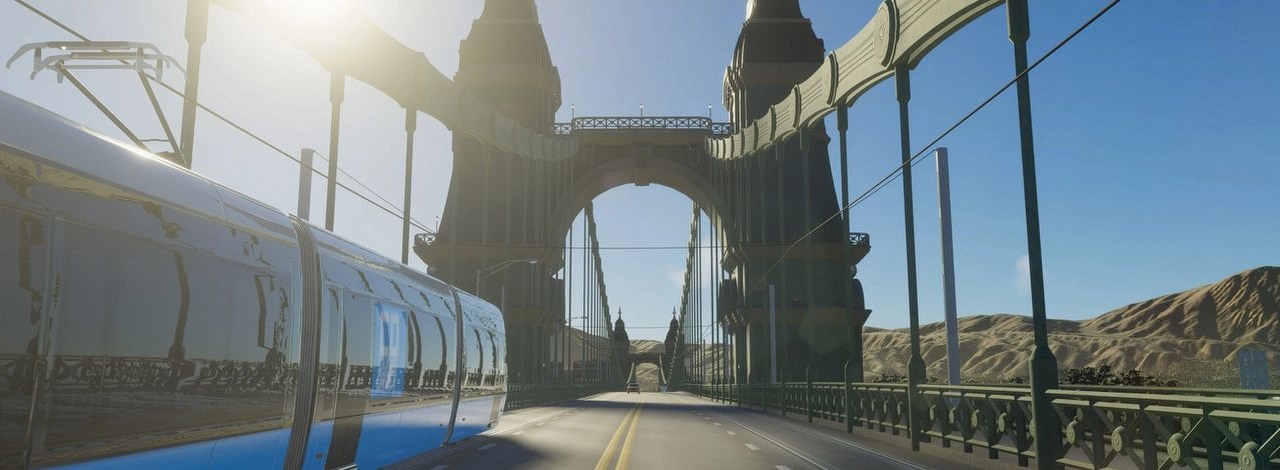 Gracz Cities Skylines 2 stworzył tak efektowną komunikację miejską, że teraz jego komputer niemal błaga o litość, źródło grafiki: Cities: Skylines 2, Colossal Order, 2023.