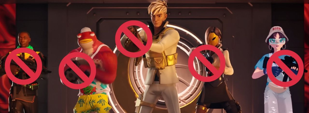 Skiny w Fortnite dostały ograniczenia wiekowe, a z artów zniknęła broń. Fani są oburzeni „cenzurą” od Epic Games, źródło grafiki: Epic Games.
