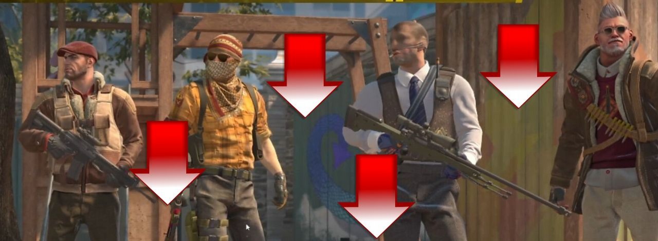 Hype na CS2 już się skończył. Od niemal roku Counter-Strike nie notował tak niskich wyników, źródło grafiki: Valve Corporation.