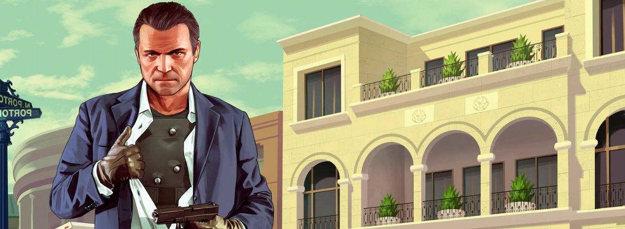 Aktor znany z roli Michaela w GTA 5 kolejną ofiarą swattingu. Przerwał stream, bo policja interweniowała w jego domu, źródło grafiki: Rockstar Games.