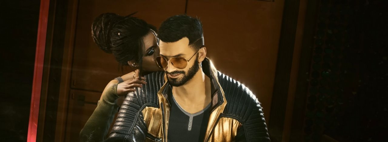 Nowe romantyczne interakcje w Cyberpunku potrafią zaskoczyć. Lepiej uważajcie na Judy i Panam, gdy są obok, źródło grafiki: CD Projekt RED.