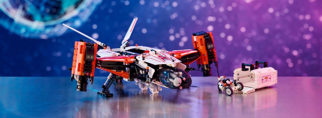 LEGO wraca w kosmos. Nadchodzą nowe i imponujące kosmiczne zestawy z serii Technic, źródło grafiki: LEGO.