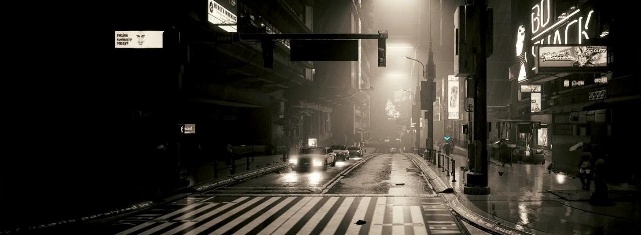 Jak zagrać w Cyberpunka 2077 w wersji kryminału noir? Wystarczy, że traficie na odpowiedniego buga, źródło grafiki: Reddit/antonjoj.