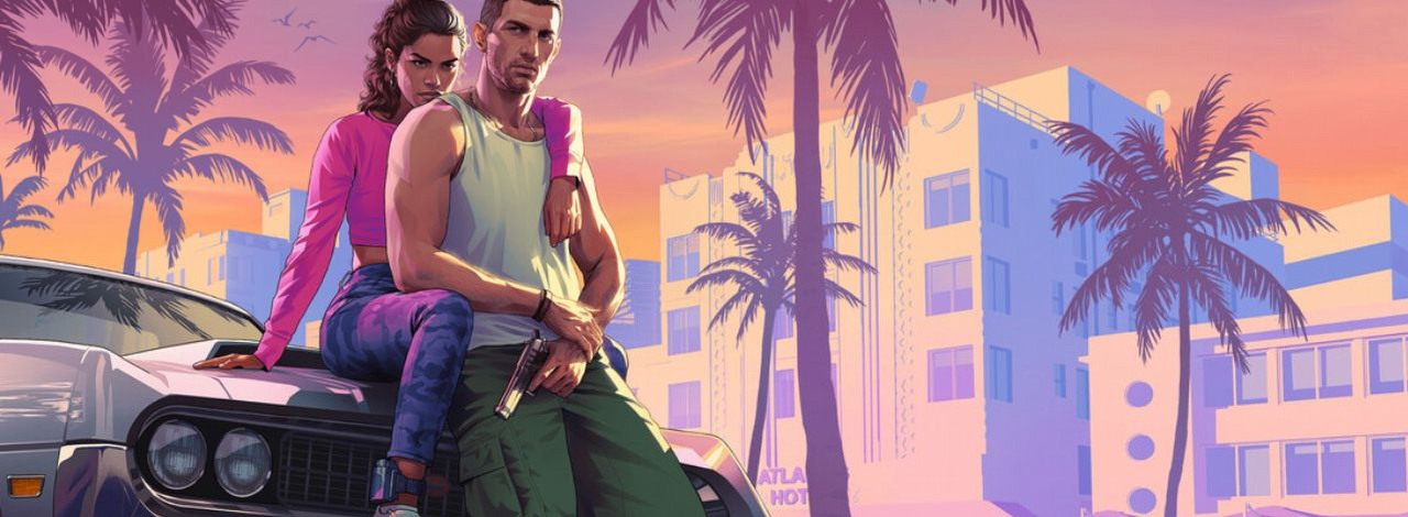 Rockstar ukrył mapę na grafice z GTA 6? Zdesperowani gracze doszukują się wskazówek co do rozmiaru stanu Leonida, źródło grafiki: Rockstar Games.