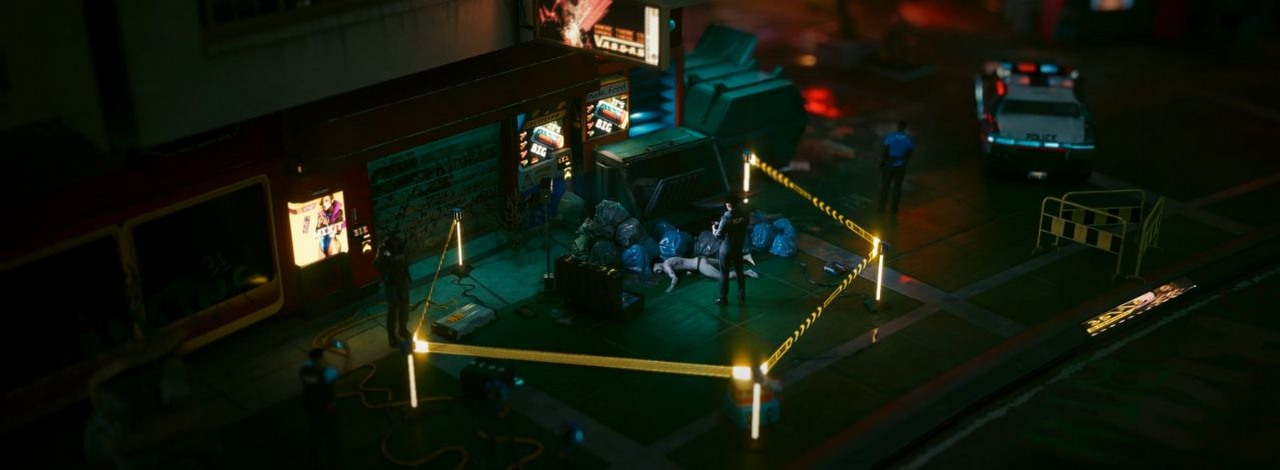 A gdyby Cyberpunka 2077 zmienić w izometryczne RPG? W takim wydaniu Night City wygląda zjawiskowo, źródło grafiki: CD Projekt RED /  Flurdeh.