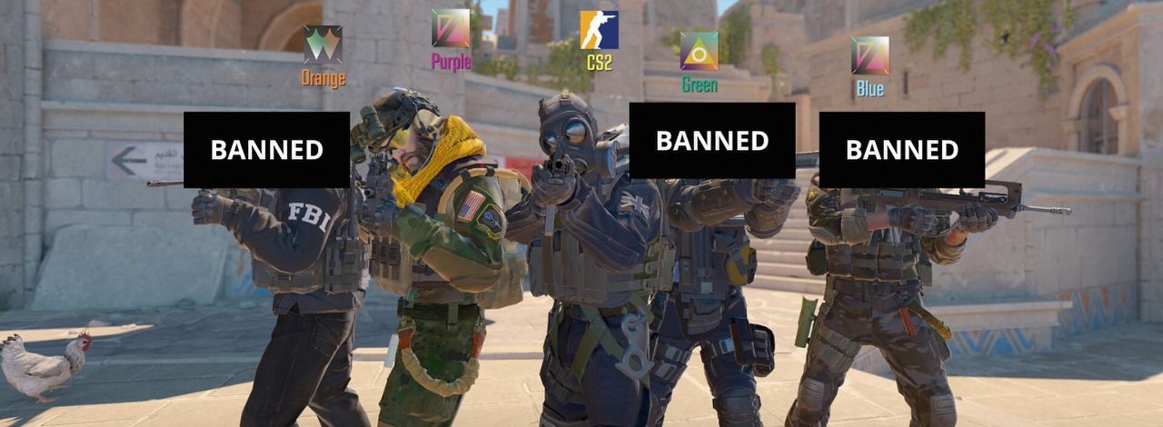 W CS2 przeszła wielka fala banów. Cheaterzy w żałobie, reszta graczy świętuje, źródło grafiki: Valve Corporation.