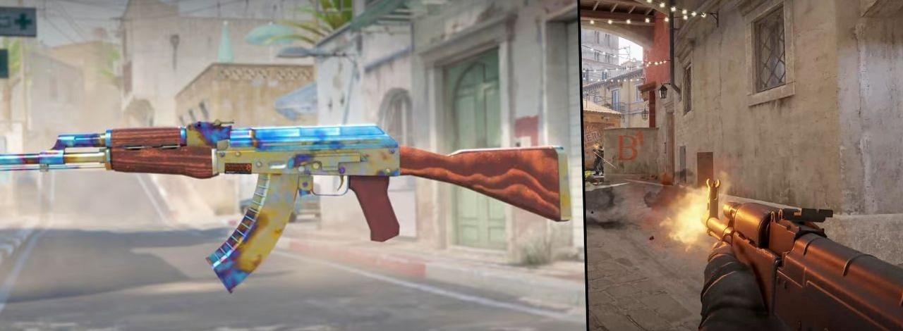 Ekstremalnie rzadki skin z CS-a w końcu znaleziony po 10 latach. Może być wart nawet milion dolarów, źródło grafiki: Valve.