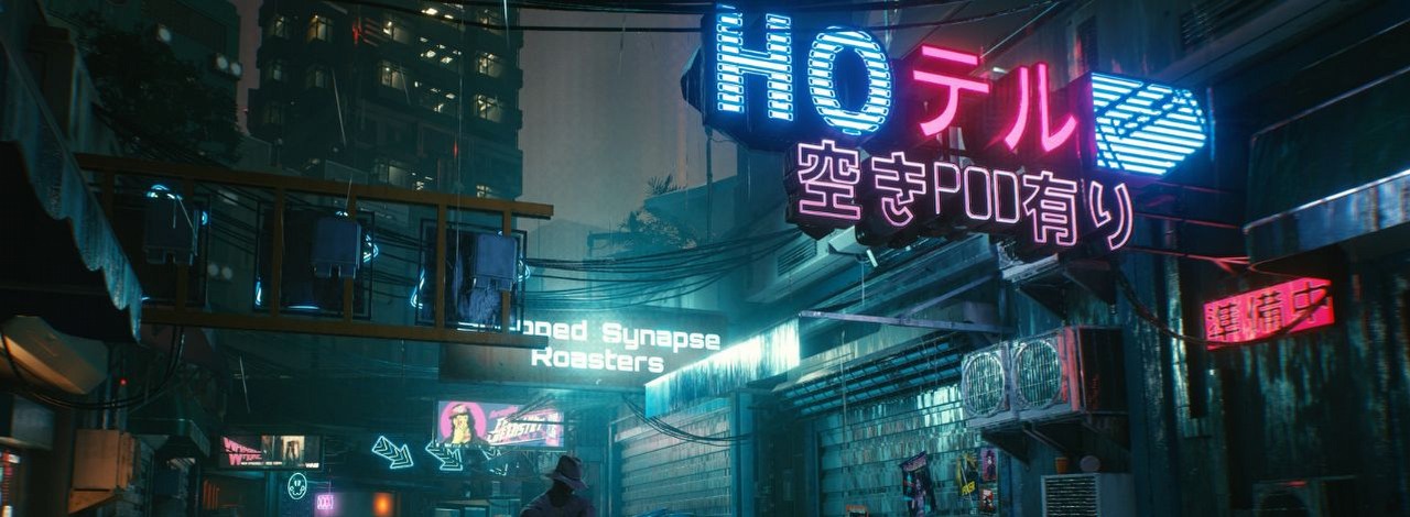 Prawdopodobnie przegapiliście masę zawartości Cyberpunka 2077. Wszystko przez jazdę samochodem, źródło grafiki: CD Projekt RED.