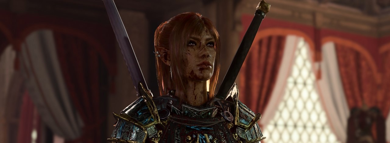 Macie dość pozowania w błocie i krwi podczas cutscenek w Buldur's Gate 3? Po prostu użyjcie magicznego mydła z tej modyfikacji, źródło grafiki: Cooldown.pl.