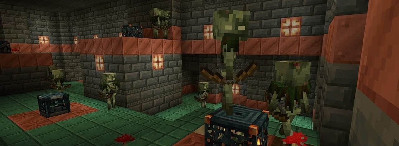 Bogged trafił do Minecrafta. To prezent na Walentynki od twórców dla graczy, źródło grafiki: Minecraft; Mojang Studios; 2024.