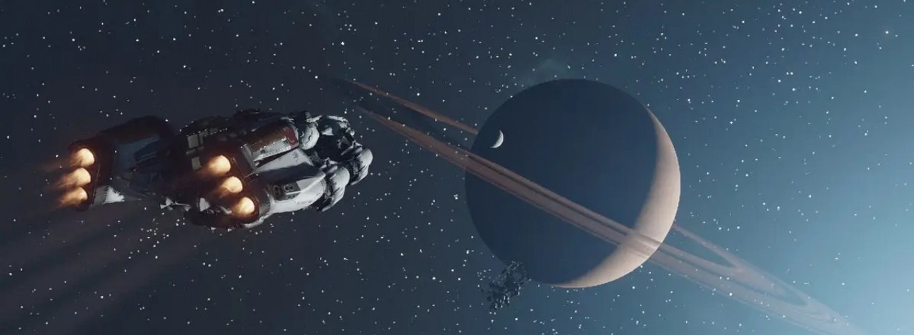 W świecie Starfielda też są płaskoziemcy. Gracz znalazł zaproszenie do społeczności ludzi o wyzwolonym umyśle, źródło grafiki: Starfield; Bethesda Game Studios; Bethesda Softworks; 2023.