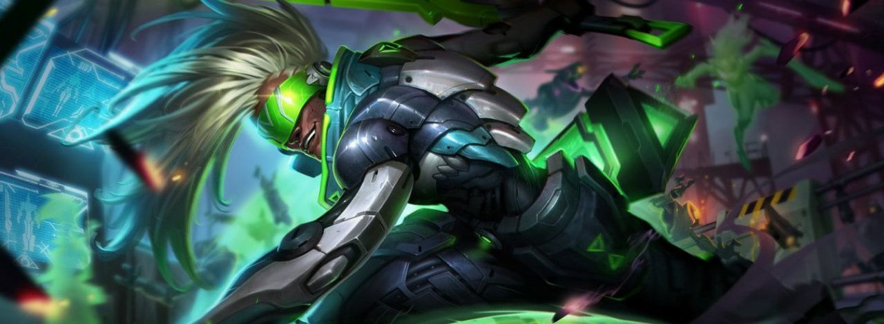 Ultimate Ekko z LoL-a mógł wyglądać inaczej. Całkowicie odmieniałby grę i dawał szansę na lawinę problemów, źródło grafiki: Riot Games.