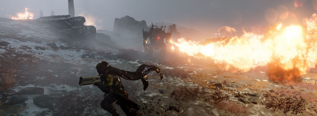 Helldivers 2 doczekało się animacji w stylu uwielbianego Star Wars Clone Wars od Cartoon Network. Fani chcieliby takiego serialu, źródło grafiki: Arrowhead Game Studios.