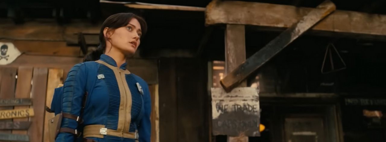 „Powinna zainwestować punkty w charyzmę”. Fani Fallouta są zachwyceni fragmentem serialu, który idealnie oddaje realia mechaniki z gry, źródło grafiki: Prime Video.