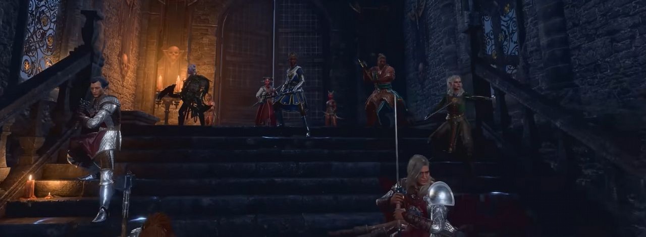 Twórcy Baldur's Gate 3 pokazali jak pierwotnie wyglądał jeden z bohaterów. Ani trochę nie przypominał swojej obecnej wersji, źródło grafiki: Larian Studios.
