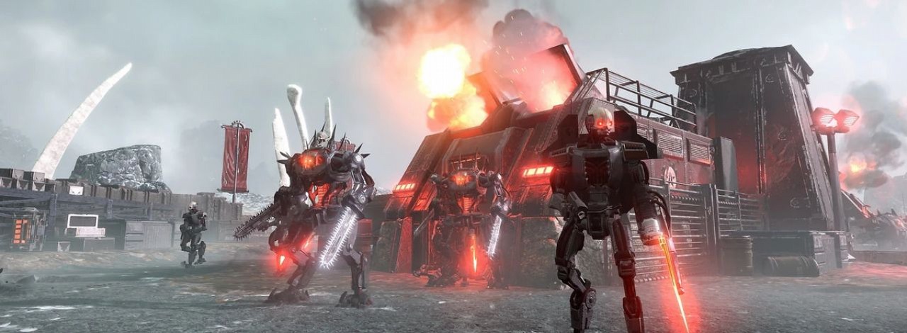 Automatony w Helldivers 2 rozpoczynają wielką inwazję na przestrzeń Super Ziemi. Niestety gracze nadal nie lubią przeciwko nim grać, źródło grafiki: Arrowhead Game Studios.
