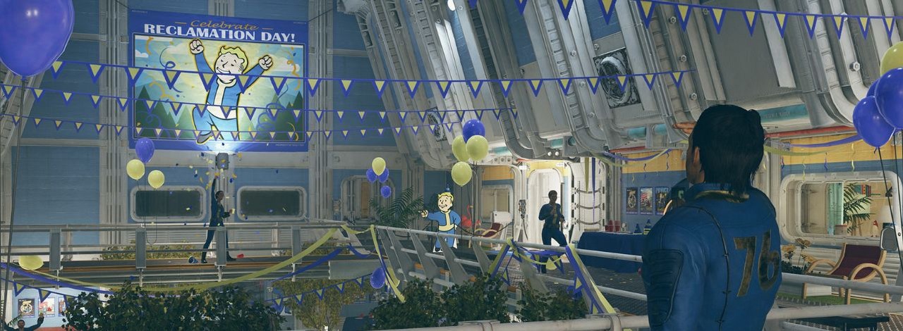 Wielka krypta z Fallouta zbudowana z klocków LEGO to projekt godny Vault Tec. Znajdziecie tu masę easter eggów, źródło grafiki: Bethesda Softworks.