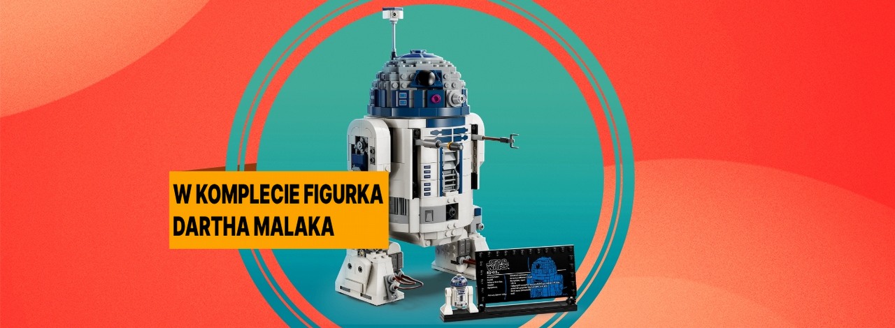 Model kultowego droida R2-D2 to doskonała okazja, aby uczcić 25. lecie LEGO Star Wars. Zestaw jest teraz w niższej cenie, źródło grafiki: LEGO; materiały promocyjne.