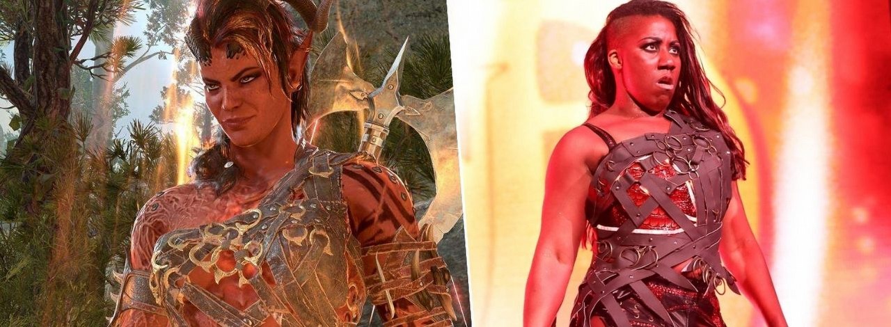 Baldur's Gate 3 wkroczył na ring. Wrestlerka z USA ruszyła do obrony tytułu w stroju bohaterki z gry, źródło grafiki: Larian Studios / Ring of Honor.