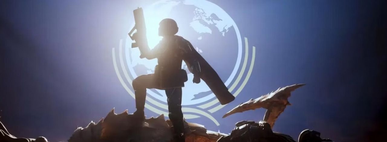 Reklamy w Helldivers 2 sugerują, że Super Ziemia „przerabia” najstarszych obywateli. Gracze są przerażeni, co to może oznaczać, źródło grafiki: Arrowhead Game Studios.