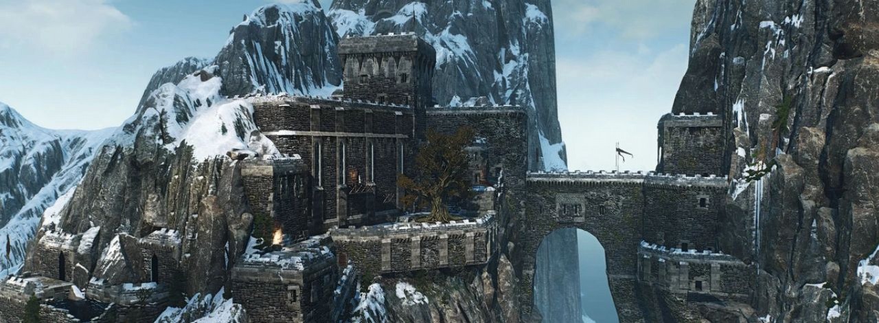 Uwielbiana lokacja ze Skellige z Wiedźmina 3 prezentuje się przeuroczo w wersji LEGO. Aż chciałoby się kupić taki zestaw, źródło grafiki: CD Projekt RED.