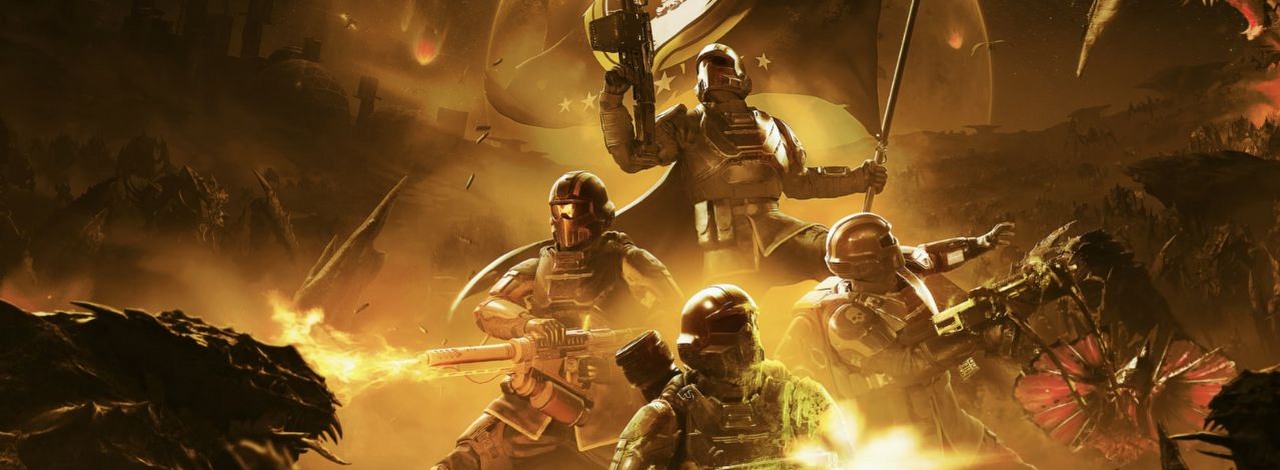 Gracze, którzy porzucili toksyczne gry rywalizacyjne na rzecz Helldivers 2 czują, że zrobili przysługę swojemu zdrowiu psychicznemu, źródło grafiki: Arrowhead Game Studios.