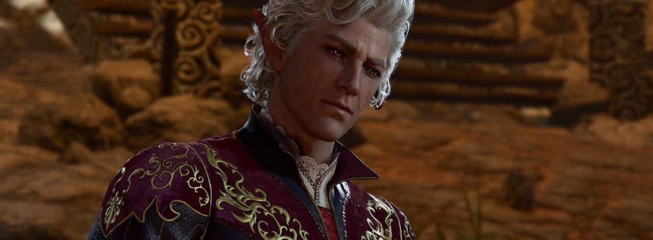 Rekrutacja bohatera Baldur's Gate 3 miała wyglądać całkowicie inaczej. Astariona mieliśmy przekonywać, by w ogóle wyszedł na słońce, źródło grafiki: Larian Studios.