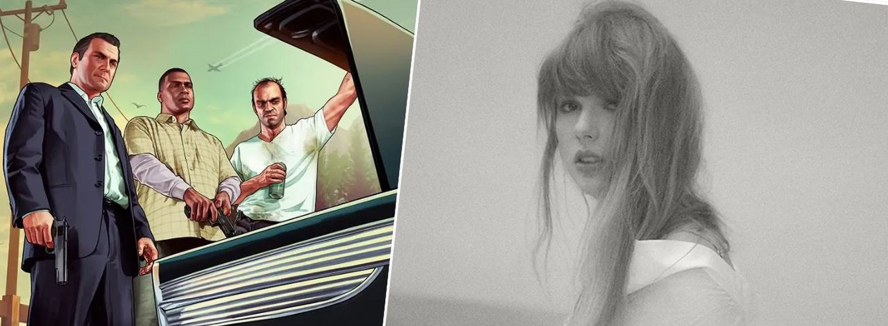 Taylor Swift odwołała się do GTA na swoim nowym albumie, choć nie w taki sposób, jak możecie sądzić, źródło grafiki: Rockstar Games / Republic Records.