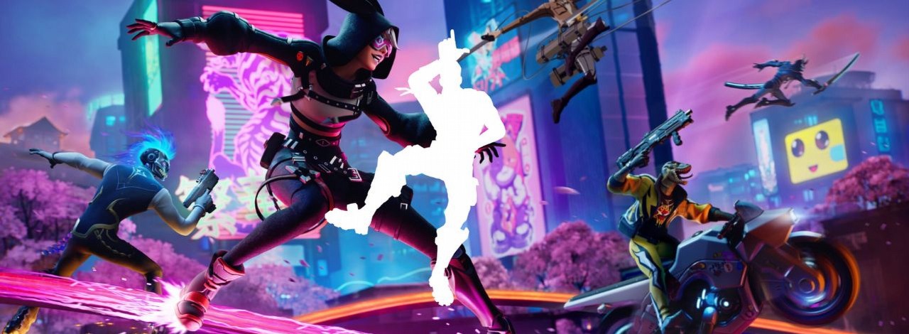 Niektóre emotki w Fortnite zostały uznane za toksyczne. Epic wpowadził opcję ich wyłączenia, źródło grafiki: Epic Games.