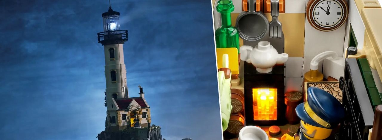 Zgubił arkusz naklejek do modelu latarni morskiej LEGO. Obsługa klienta odpowiedziała mu w najlepszy możliwy sposób, źródło grafiki: The Lego Group.