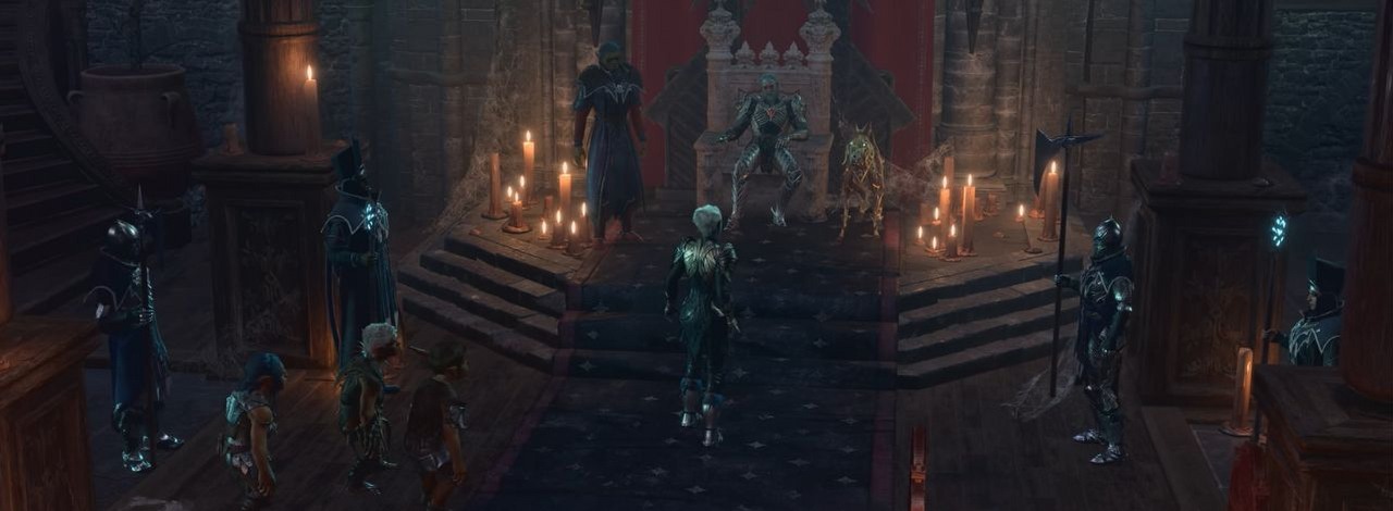 Gracz Baldur's Gate 3 zbudował armię składającą się z prawie 90 sługusów, zapełnił nią cały ekran, źródło grafiki: Larian Studios.