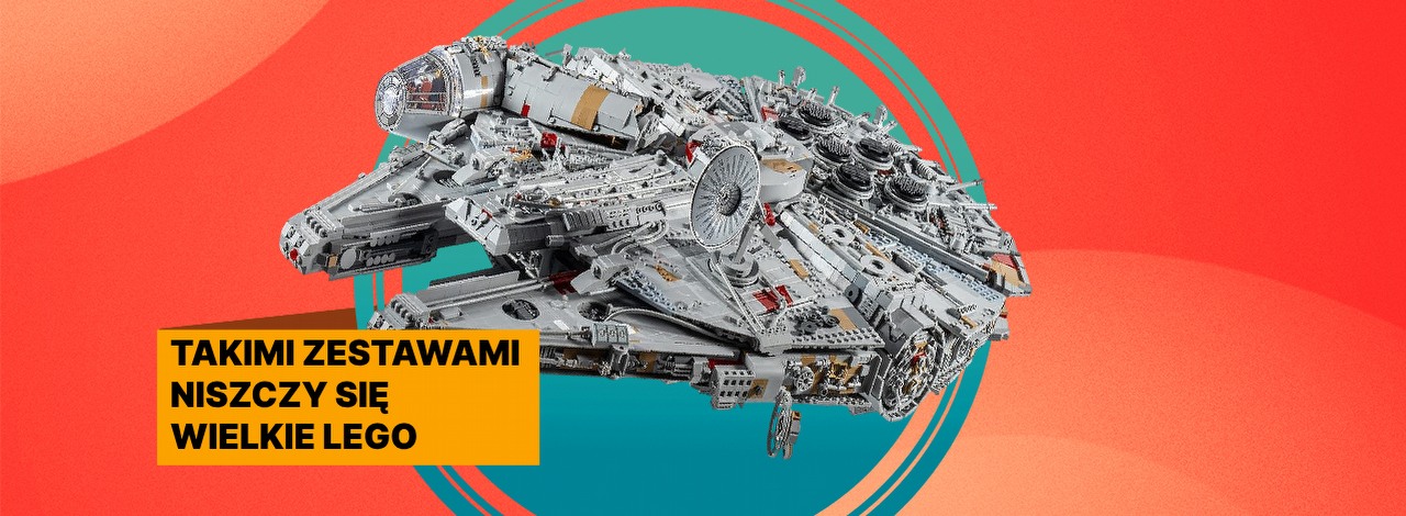 Tak upada mit bezkonkurencyjnego LEGO Star Wars. Sokół Millennium od tego producenta udowadnia, że da się robić lepsze i tańsze klocki, źródło grafiki: Mould King; materiały promocyjne.