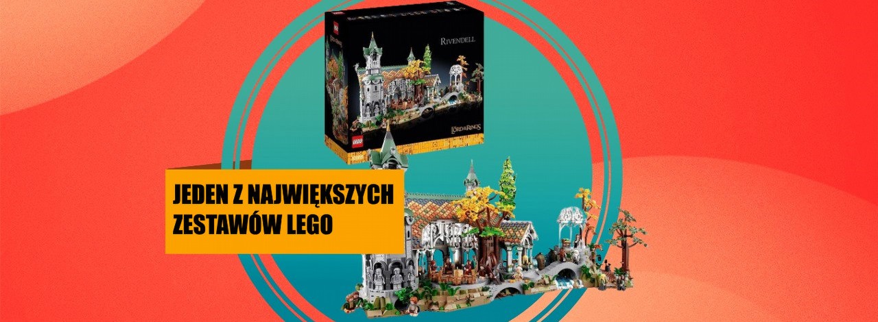 Promocja na LEGO Władca Pierścieni Rivendell zerwie Ci kapcie ze stóp. To liczący ponad 6000 elementów klejnot w koronie duńskiego producenta, źródło grafiki: LEGO.
