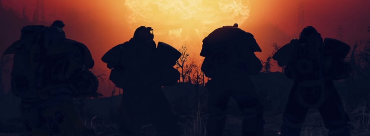 Phil Spencer podpadł graczom i oberwał w niespodziewanym miejscu. Ktoś zrzucił bombę atomową na jego obóz w Fallout 76, źródło grafiki: Fallout 76.
