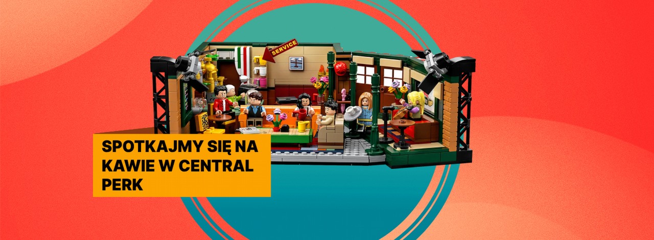 Ten zestaw przypomniał mi, jak bardzo kocham serial Przyjaciele. LEGO Ideas Central Perk to jeden z najlepszych produktów, jakie stworzył duński producent, źródło grafiki: LEGO; materiały promocyjne.
