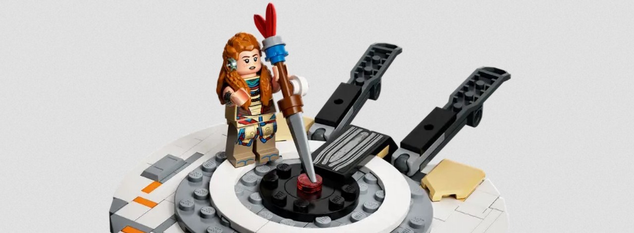 Podobał wam się zestaw LEGO z Horizon Forbidden West? Wkrótce możecie doczekać się kolejnego, źródło grafiki: Lego.