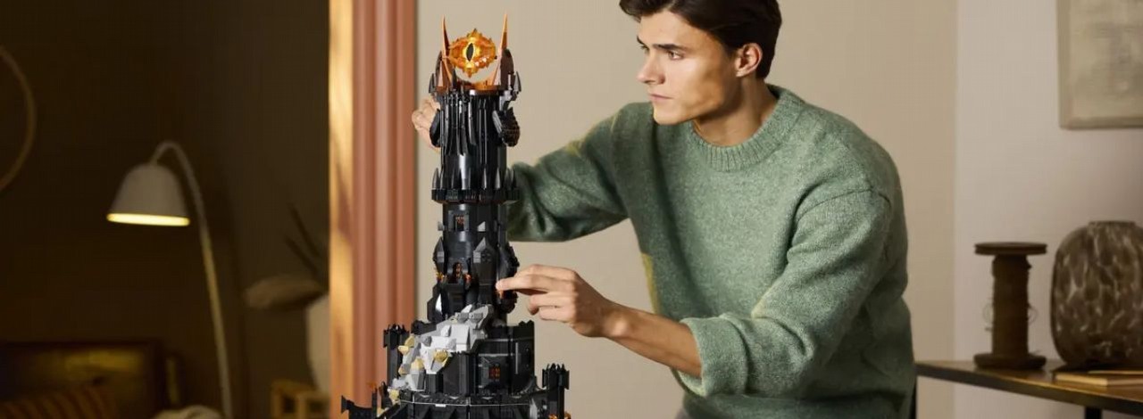 LEGO Barad-dur oficjalnie zaprezentowane. Zestaw imponuje skalą i ceną, która opustoszy wasz portfel, źródło grafiki: The Lego Group.